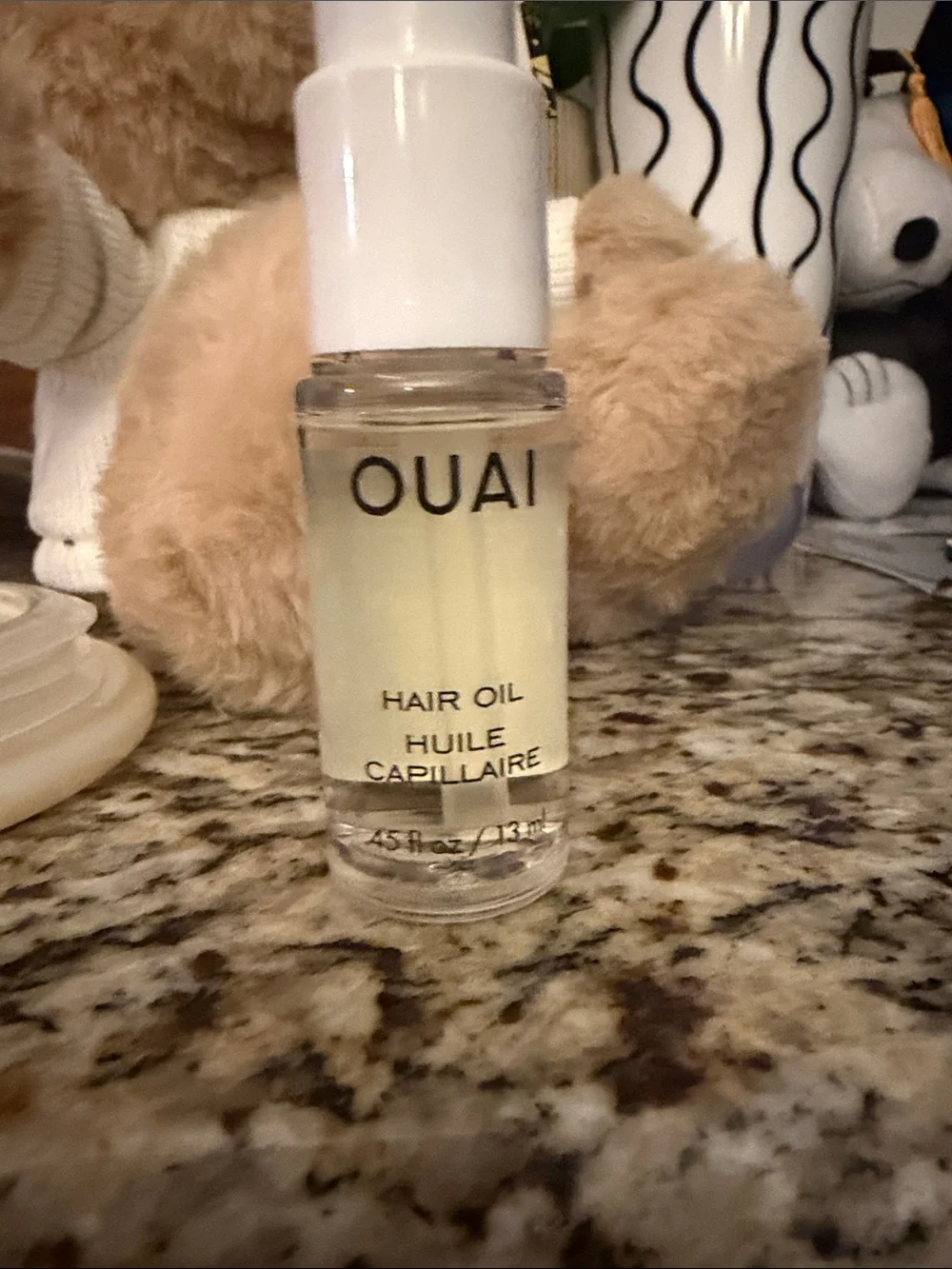 OUAI Hair Oil Bottle – .45 oz Smells Delicious ~ TSA Approved